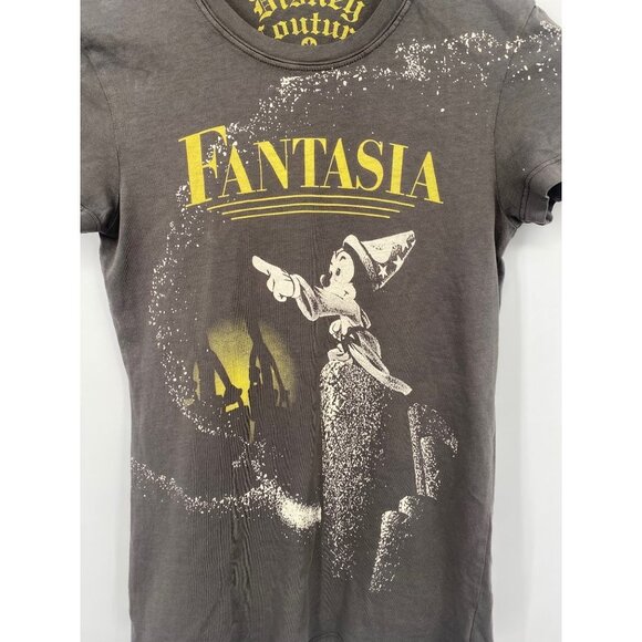 DISNEY COUTURE 2006 MIGHTY FINE COTTON MICKEY MOUSE TEE SIZE SMALL - Picture 2 of 4